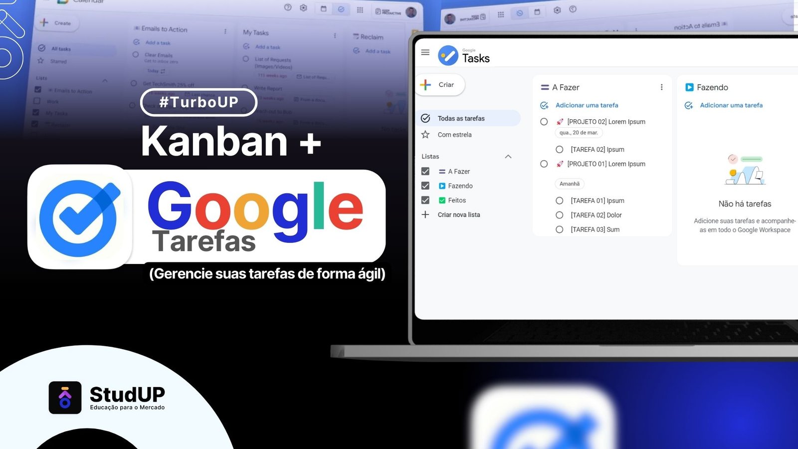 Google Tarefas + Kanban